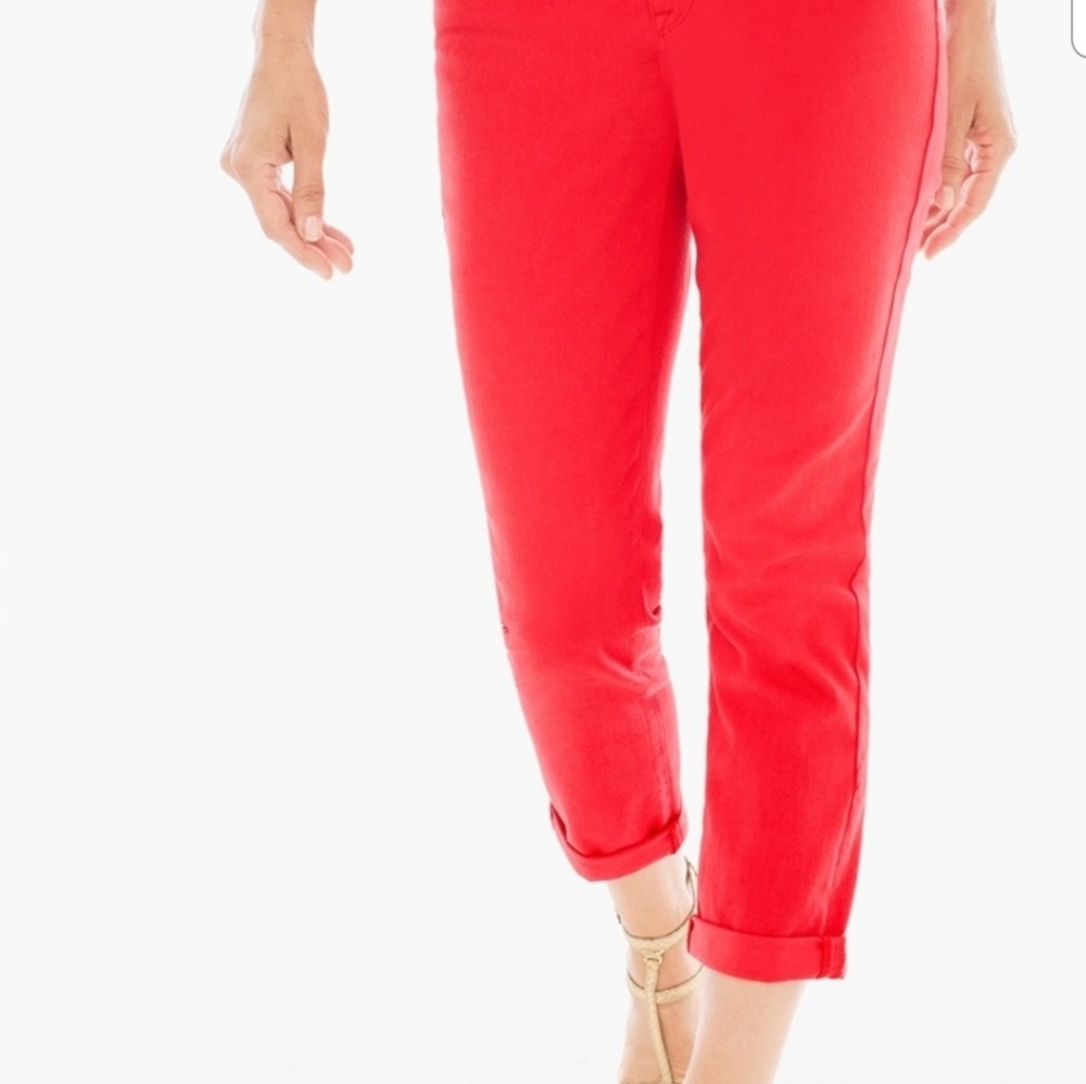 Chico's Girlfriend Crops Pants size 1.5